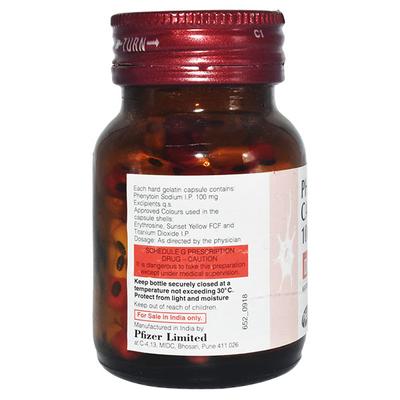 Dilantin 100mg Capsule 100'S - Epilepsy/Convulsion-Ant