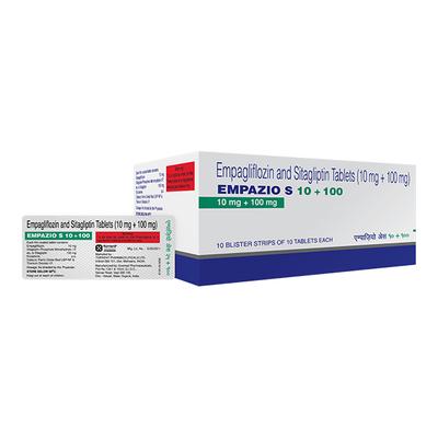 EMPAZIO S 10+100 Tablet 10's - Diabetes-Ant