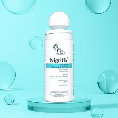 Fixderma Nigrifix Underarm Roll on for Brightens Skin & Exfoliates Underarm 60 ml - Deodorants/Roll-Ons