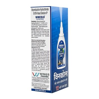 WINCOLD OXY Nasal Spray 10ml - Nasal Congestion-Nas