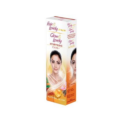 Glow & Lovely Natural Face Cream Ayurvedic Care+ 25 gm - Lotions & Creams