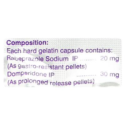 Rabiplus D Capsule 15'S - Ulcer/Reflux/Flatulence-Aaa