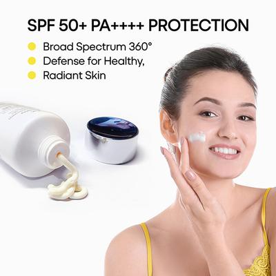 360 BLOCK SPF 50+ Sunscreen Gel 50gm - Sunscreen Preparations-Oth