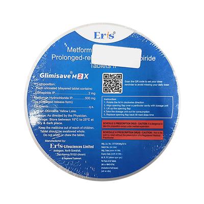 GLIMISAVE M2X Tablet 30's - Diabetes-Ant