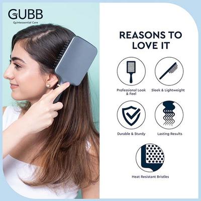 GUBB Paddle Hair Brush With Pin - Elite Range 180 gm - Hair Brushes