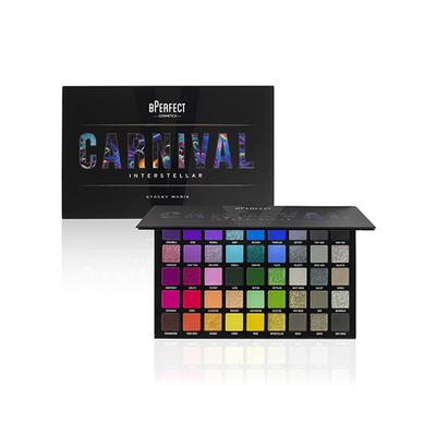 Bperfect Cosmetics X Stacey Marie - Carnival V Interstellar Palette, 30 Velvet Mattes Shades, 3 Duochrome Pressed Pigments, 8 Mesmerising Shimmers and 4 Luxe Foiled Glitter Shimmers 1's - Eye Shadow Palettes