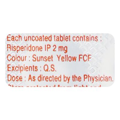 Risdone 2mg Tablet 10'S - Psychosis-Ans