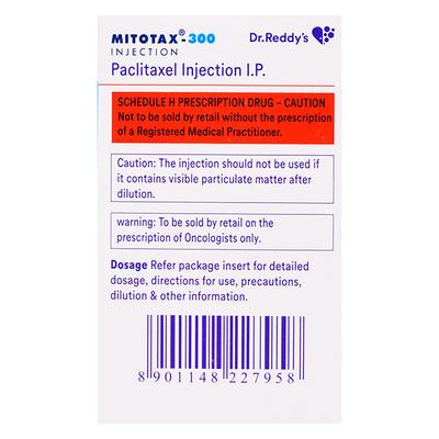 Mitotax 300mg Injection 50ml - Cancer Oncology-Cyt