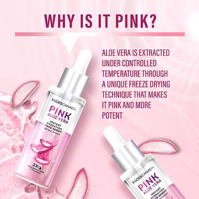 FACESCANADA Pink Aloe Vera Instant Hydration Face Serum 27 ml - Face Serum