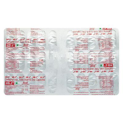 HB Z Capsule 30's - Iron Supplement/Anaemia-Vma