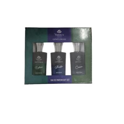 Yardley London Gentleman Classic Eau De Parfume - Gift Set (Pack of 3 x 30 ml) - Men Perfumes (Edt/Edp)