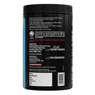 GNC AMP Gold Series BCAA Advanced Powder with Vitamin B6 - Kiwi Strawberry Flavour 400 gm - Bcaa Supplements