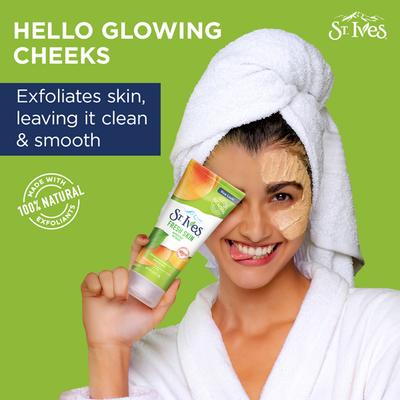 St. Ives Fresh Skin Apricot Face Scrub 170 gm - Scrubs & Exfoliants