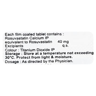 STATPURE 40 Tablet 10's - High Cholesterol-Dys