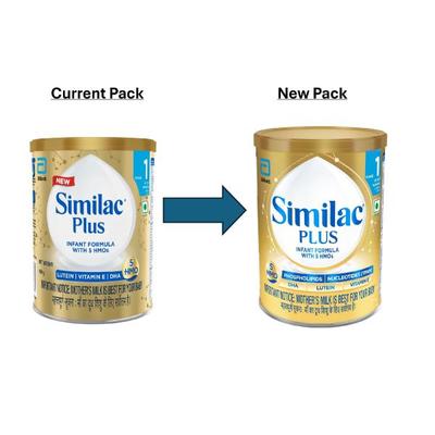 Similac Plus Stage 1 (Upto 6 months) Powder 400 gm - Tin - Baby And Infant Supplements