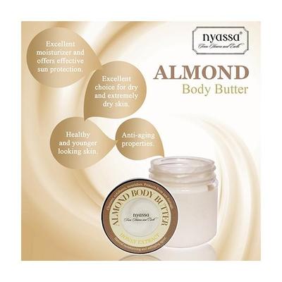 Nyassa Almond Body Butter 30 gm - Lotions & Creams