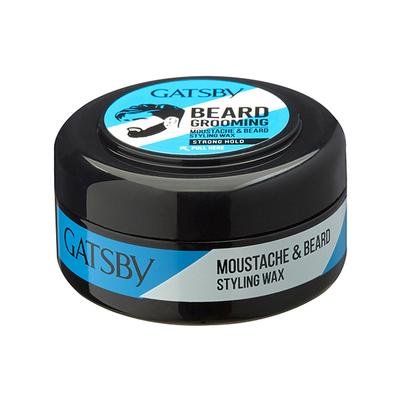 Gatsby Strong Hold Moustache & Beard Styling Wax 25 gm - Beard Wax