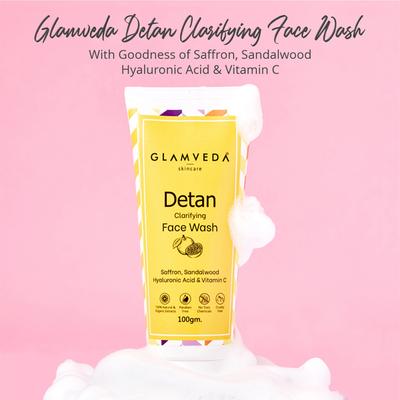 Glamveda De Tan Face Wash 100 ml - Face Washes