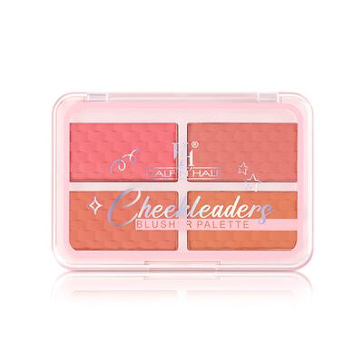 Half N Half Cheekleaders Blusher Palette for a Natural Flawless Look, Happiness-02 13.8 g - Blushes