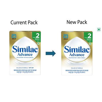 Similac Advance 2 Follow Up Formula Powder Refill - (6-12 Months) 400 g - Baby And Infant Supplements