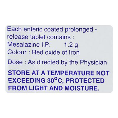 Coolgut 1.2G Tablet 10'S - Ulcerative Colitis/Bowel Inflammatory Disease-GIT