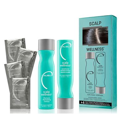 Malibu C Scalp Wellness Collection Kit 560 ml - Hair Treatment