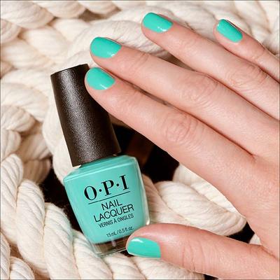 O.P.I Nail Lacquer Bold And Bright Collection Surf Naked I'm Yacht Leaving 15 ml - Nail Polish