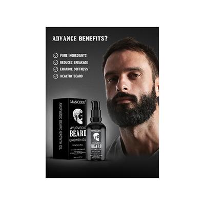 Mancode Ayurvedic Beard Growth Oil 50 ml - Beard Oil
