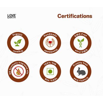 Love Earth Hair Serum Combo Enriched With Essential Oils & Herbal Extracts 100 gm - Hair Serums