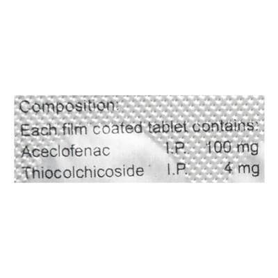 ARK TH4 Tablet 10's - Muscle Spasm-Mus