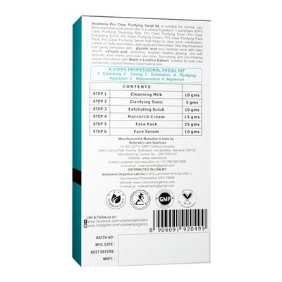Volamena Pro Clear Facial Kit 75ml - Facial Kits