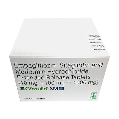 GIBTULIO SM 10/1000 Tablet 10's - Diabetes-Ant
