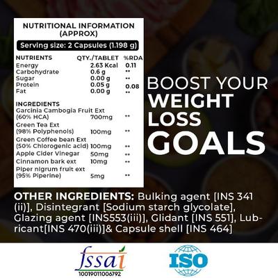 Fitspire Keto Fit Vegan Weight Loss and Weight Management 60 Capsules 1's - Weight Loss