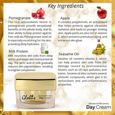 Globus Naturals Advanced Recovery Day Cream 50 gm - Day Cream
