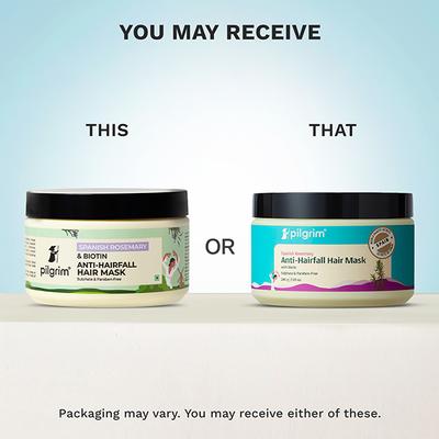 Pilgrim Spanish Rosemary Anti Hairfall Hair Mask 200 gm - Hair Masks & Packs
