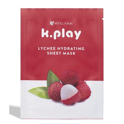 Myglamm K.Play Lychee Hydrating Sheet Mask 20 Gm - Sheet Masks