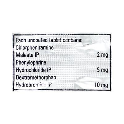 Contus Tablet 10'S - Cough And Cold-Cou