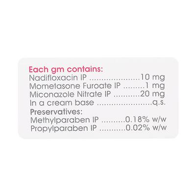 Nadibact Plus Cream 10gm - Skin Infections-Taa