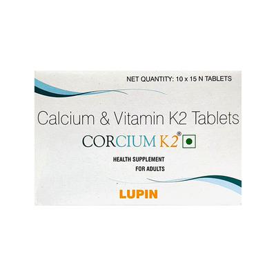 CORCIUM K2 Tablet 15's - Supplements-Cal
