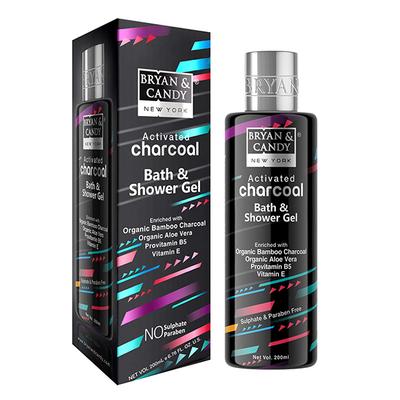 Bryan & Candy Charcoal Shower Gel 300 ml - Shower Gels & Body Wash