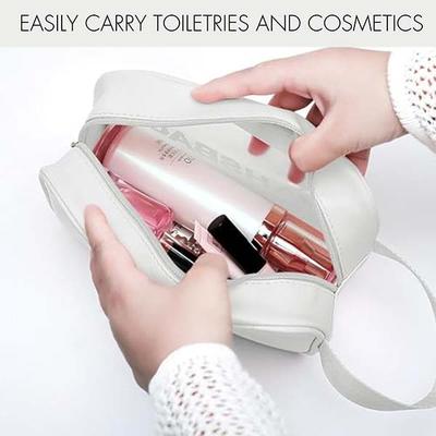 Allure Washable Cosmetic Medium Bag Color White 1's - Makeup Bags & Cases