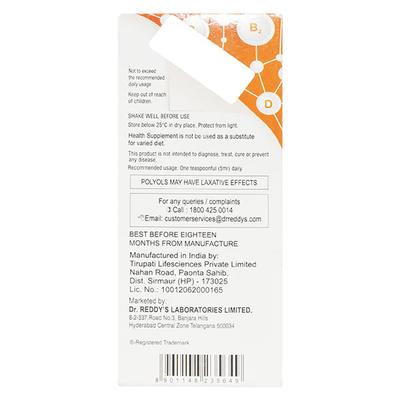 Becozinc H Delicious Mixed Fruit Flavor Syrup 200ml - Supplements-Vam