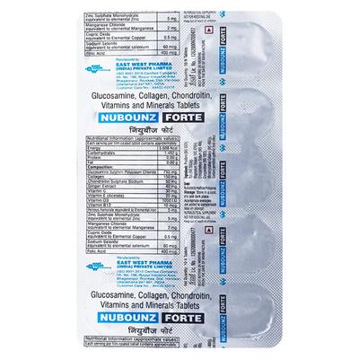 NUBOUNZ FORTE Tablet 10's - Supplements-Vam