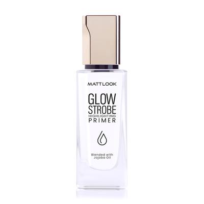 Matt Look Glow Stobe Highlighter Primer Blended With Jojoba Oil Stays Upto Long 8 hrs, Gold Glow-02 30 ml - Primer