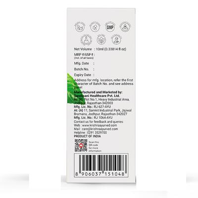 Krishna's Herbal & Ayurveda Tulsi Drops 10 ml - Health Products