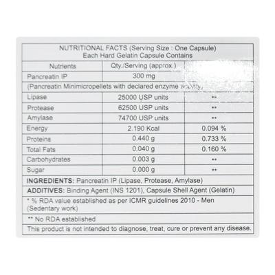 Pancrehenz 25000 Capsule 10'S - Digestion-Dig