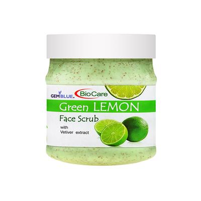 Gemblue Biocare Green Lemon Face Scrub 500 ml - Face Scrubs