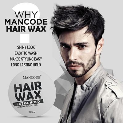Mancode Hair Gel Wax Extra hold 175 ml - Hair Gels & Waxes