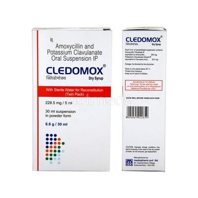 Cledomox 228.5mg Dry Syrup 30ml - Bacterial Infections-Pen