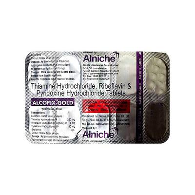 ALCOFIX GOLD Tablet 10's - Supplements-Vam